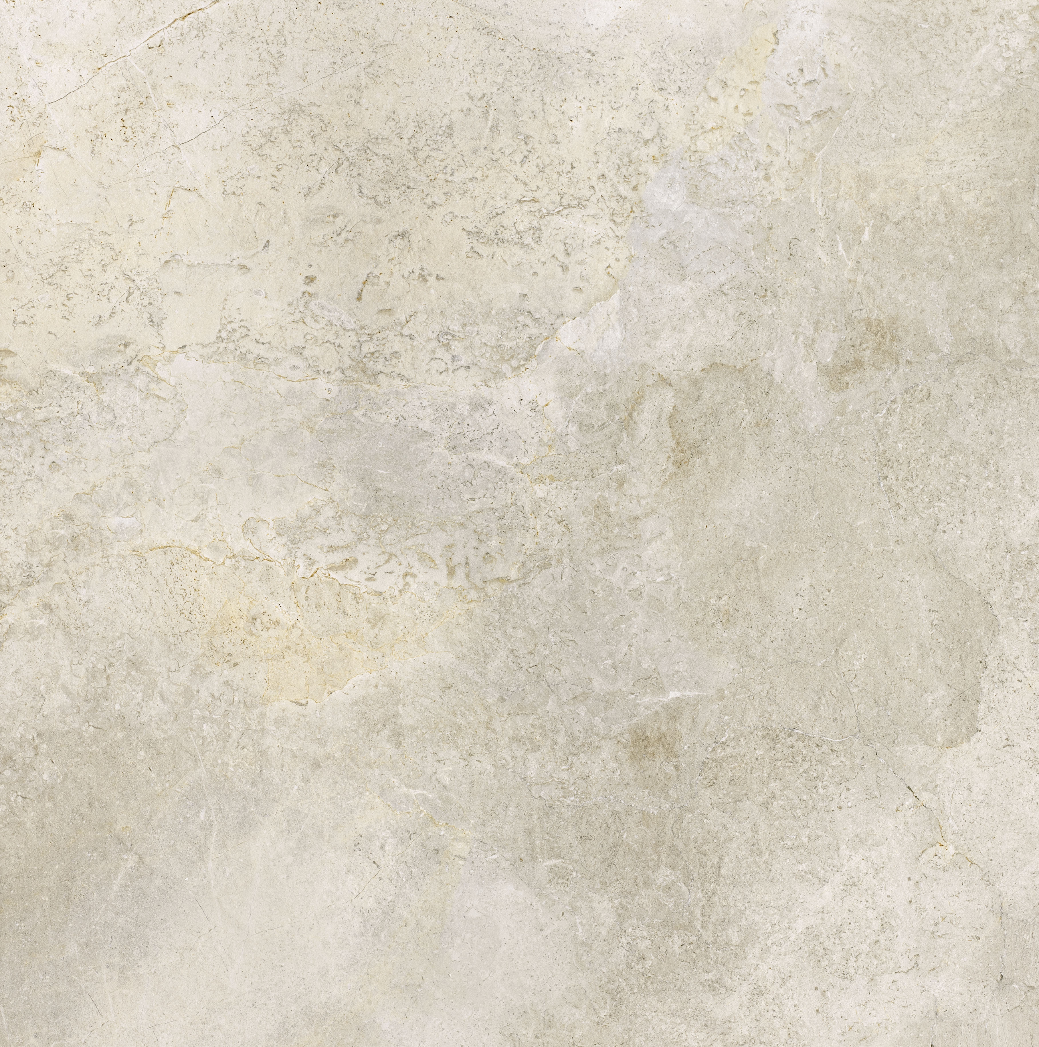Platinum White: Nahaufnahme einer hellbeigen Fliese mit feiner Struktur.
