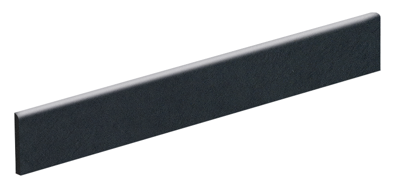 Graue Leiste mit glänzender Oberkante.