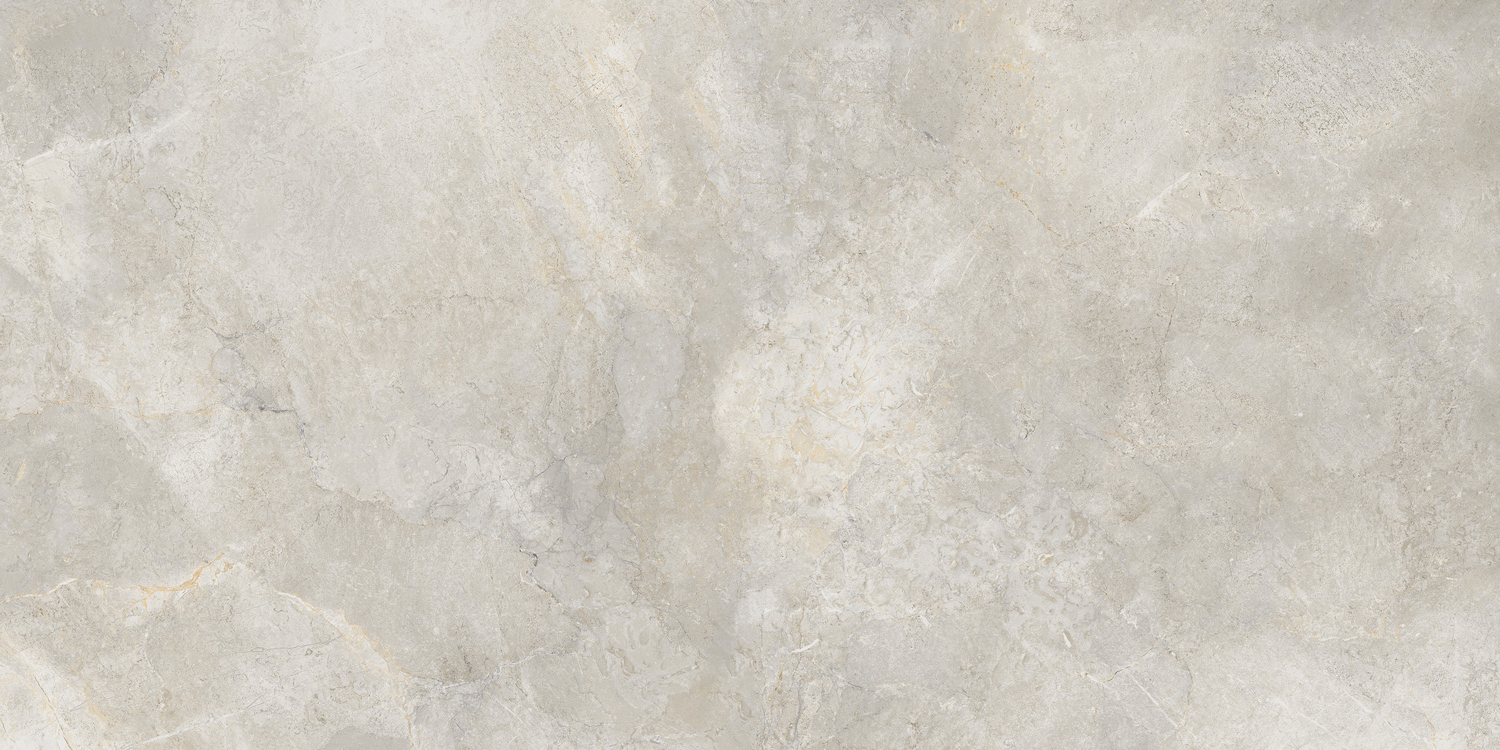Platinum White: Helle Fliese mit dezenter Betonoptik.